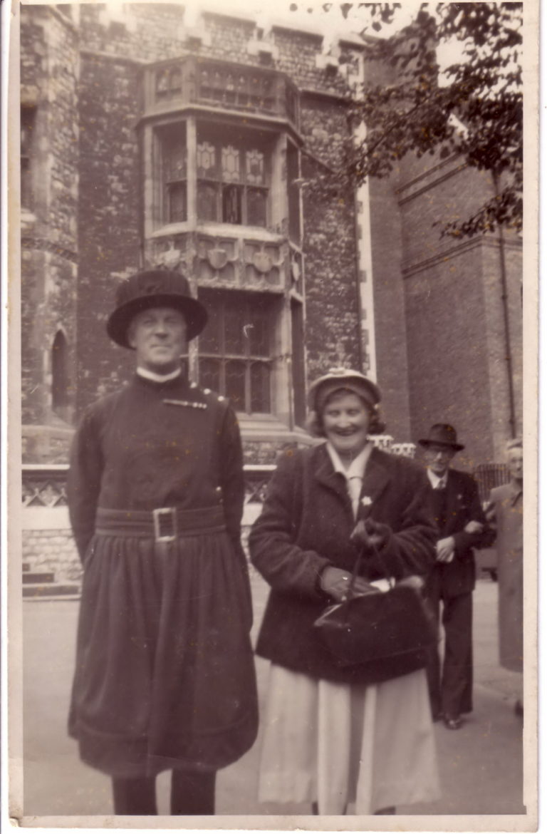 William Tubby and his sister Katie Moore, nee Tubby 